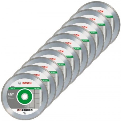 BOSCH Standard for Ceramic Diamantový dělicí kotouč, 230 x 22,23 x 1,6 x 7 mm, 10ks 2608603234