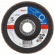 BOSCH Expert for Metal Lamelový brusný kotouč X551, 125x22,23mm, 120, 2608607347