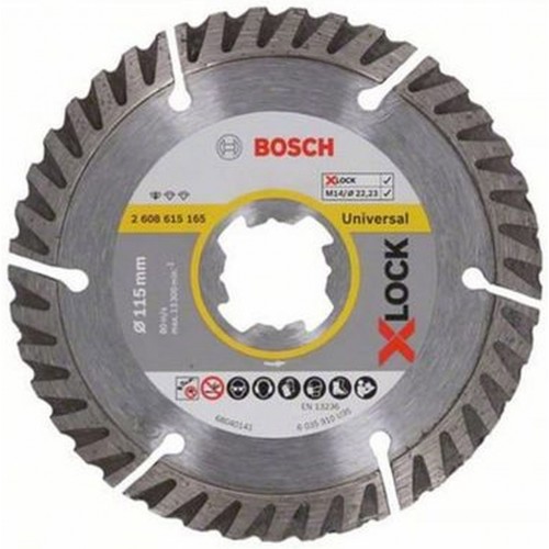 BOSCH X-LOCK Standard for Universal Řezný kotouč, 115×22,23×2×10mm 2608615165