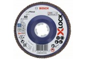 BOSCH X-LOCK Best for Metal Lamelový brusný kotouč X571, 125x22,23mm, G80 2608619211 BOSCH X-LOCK Best for Metal Lamelový brusný kotouč X571, 125x22,23mm, G80 2608619211