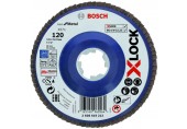 BOSCH X-LOCK Best for Metal Lamelový brusný kotouč X571, 125x22,23mm, G120 2608619212 BOSCH X-LOCK Best for Metal Lamelový brusný kotouč X571, 125x22,23mm, G120 2608619212