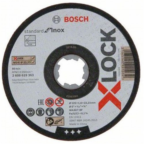 BOSCH X-LOCK Standard for Inox 125 × 1,6 mm T41 2608619363