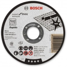 BOSCH Expert for Inox Rapido Dělicí kotouč rovný, 115x22,23x1mm 2608600545