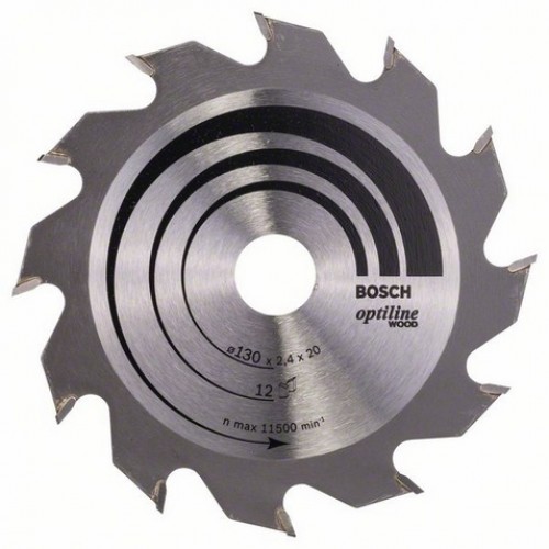 BOSCH Pilový kotouč Optiline Wood, 130x2,4/1,4 mm 2608641167
