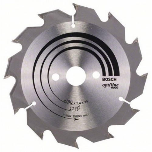 BOSCH Pilový kotouč Optiline Wood, 150x2,4/1,4 mm 2608641169