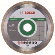 BOSCH Standard for Ceramic Diamantový dělicí kotouč, 150 x 22,23 x 1,6 x 7mm 2608602203