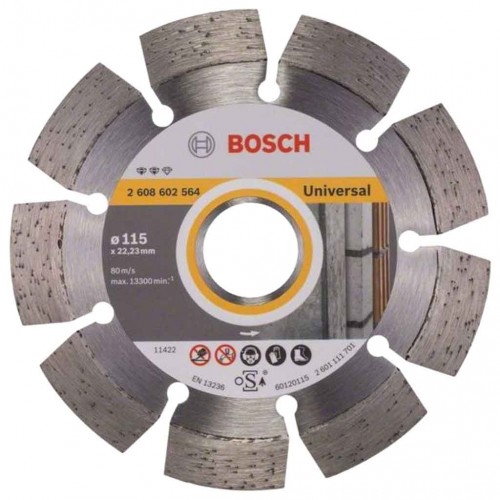 BOSCH Expert for Universal Diamantový dělicí kotouč, 115 x 22,23 x 2,4 x 12 mm 2608602564