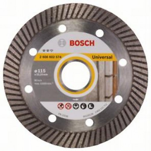 BOSCH Expert for Universal Turbo Diamantový dělicí kotouč, 115 x 22,23 x 2,2 x 12 mm 2608602574