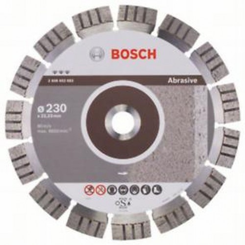 BOSCH Best for Abrasive Diamantový dělicí kotouč, 230 x 22,23 x 2,4 x 15 mm 2608602683 BOSCH Best for Abrasive Diamantový dělicí kotouč, 230 x 22,23 x 2,4 x 15 mm 2608602683