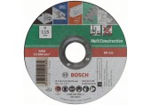BOSCH Dělicí kotouč rovný 115x1 mm, Multi Construction 2609256306 BOSCH Dělicí kotouč rovný 115x1 mm, Multi Construction 2609256306