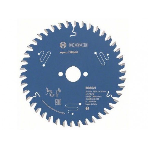 BOSCH Pilový kotouč Expert for Wood, 140x1,8/1,3 mm 2608644010