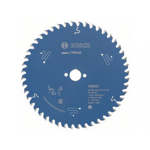 BOSCH Pilový kotouč Expert for Wood, 190x2,6/1,6 mm 2608644045 BOSCH Pilový kotouč Expert for Wood, 190x2,6/1,6 mm 2608644045