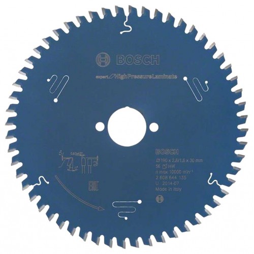 BOSCH Pilový kotouč Expert for High Pressure Laminate, 190x2,6 mm 2608644135