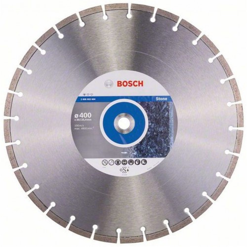 BOSCH Standard for Stone Diamantový dělicí kotouč, 400x20/25,40x3,2x10mm 2608602604