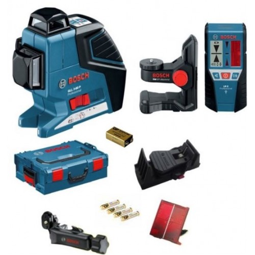 BOSCH GLL 3-80 P čárový laser + BM 1 + LR2 0.615.994.0E3 BOSCH GLL 3-80 P čárový laser + BM 1 + LR2 0.615.994.0E3