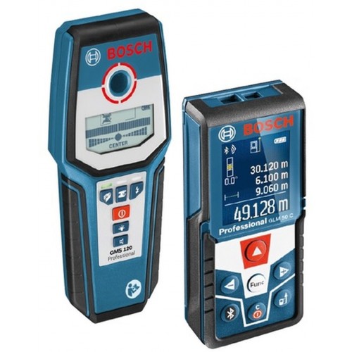BOSCH GLM 50 C Professional Laserový dálkoměr + GMS 120 detektor 0.615.994.0HC