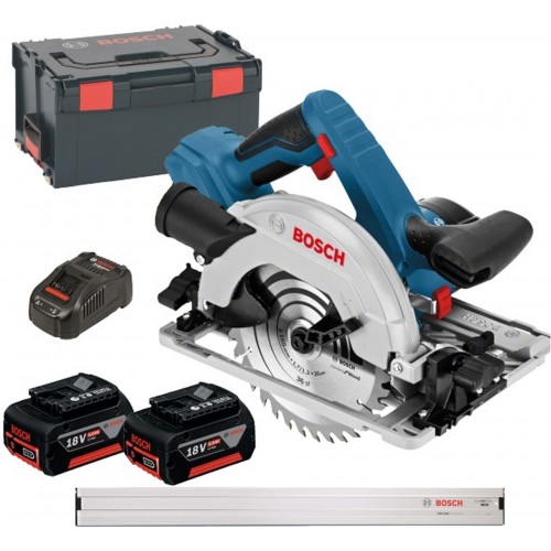 BOSCH GKS 18V-57 G Akumulátorová okružní pila, 18V, 2x 5,0Ah 06016A2102