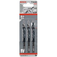 BOSCH Pilový plátek do kmitací pily T 144 D, 3ks 2608630560