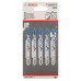 BOSCH Pilový plátek do kmitací pily T 118 EFS, 5ks 2608636497