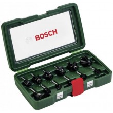 BOSCH 12dílná sada fréz TC (8mm stopka) 2607019466