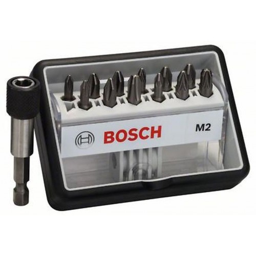 BOSCH (12+1) dílná sada šroubovacích bitů Robust Line, M Extra-Hart 2607002564