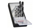 BOSCH Sada spirálových vrtáků do dřeva Robust Line, 5dílná 2607010527 BOSCH Sada spirálových vrtáků do dřeva Robust Line, 5dílná 2607010527