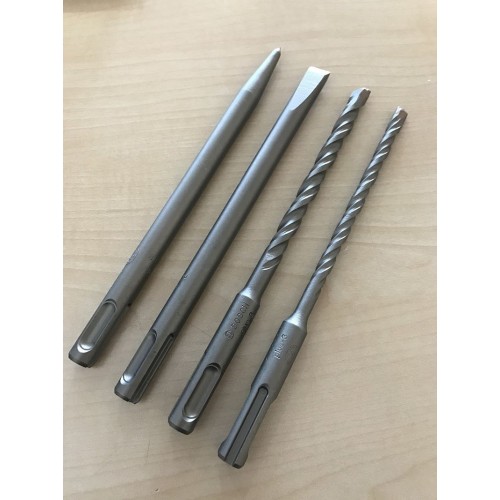 BOSCH Sada 2x sekáč + 2x vrták SDS-plus 1.619.GN4.500