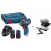 BOSCH GDS 12V-115 + 2× GBA 12V 2.5Ah+L-BOXX Aku Utahovák + Swiss Peak 0615990K9N