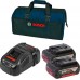 BOSCH Startovací sada 18V 2 x 5,0 Ah + Extra taška 0615990J27
