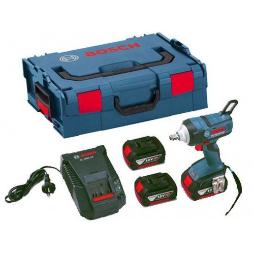 BOSCH GDS 18 V-EC rázový utahovák, L-BOXX, 2x 5,0 Ah akumulátor 0.601.9D8.104 BOSCH GDS 18 V-EC rázový utahovák, L-BOXX, 2x 5,0 Ah akumulátor 0.601.9D8.104