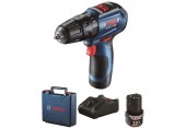 BOSCH GSB 12V-30 Akumulátorový kombinovaný šroubovák, 12V, 2x 2,0Ah 06019G9100 BOSCH GSB 12V-30 Akumulátorový kombinovaný šroubovák, 12V, 2x 2,0Ah 06019G9100