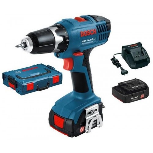 BOSCH GSR 14,4-2-LI Plus Professional aku vrtačka 2x2Ah Li-Ion v kufru 0.601.9E6.020