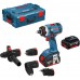 BOSCH GSR 18 V-EC FlexiClick2 set akumulátorový šroubovák, L-BOXX, 2x 5,0 Ah 06019E1104