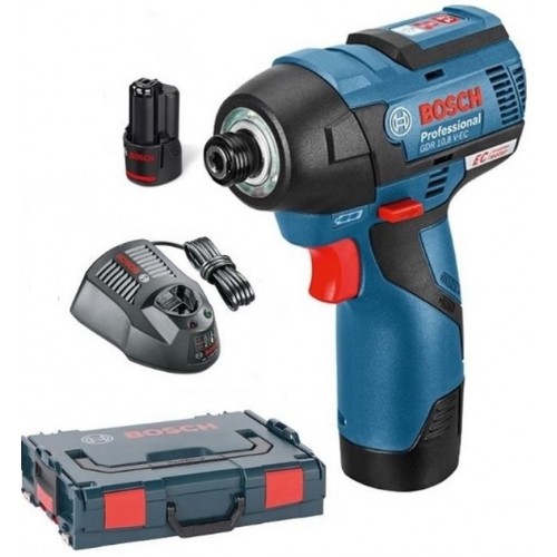 BOSCH GDR 12 V-110 Professional Rázový utahovák AKU, L-BOXX 06019E0000 BOSCH GDR 12 V-110 Professional Rázový utahovák AKU, L-BOXX 06019E0000