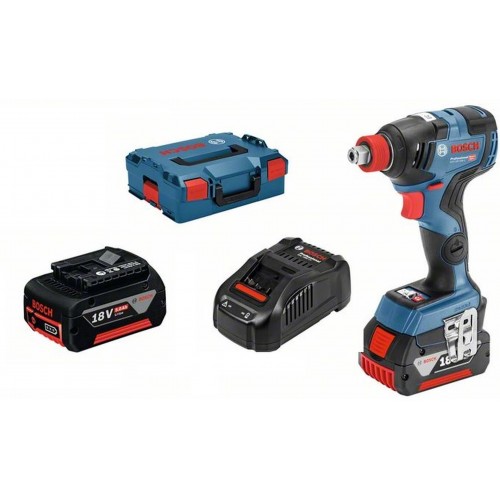 BOSCH GDX 18V-200 C Akumulátorový rázový utahovák + 2x GBA 18V 5.0Ah 06019G4201