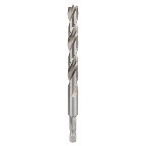 BOSCH Spirálový vrták do dřeva s šestihrannou stopkou 1/4", 6x63x106 mm 2608595522