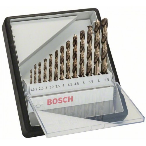 BOSCH Sada vrtáků do kovu Robust Line HSS-Co, 13dílná 2607019926