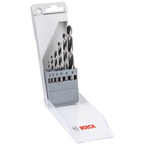 BOSCH 6dílná sada spirálových vrtáků HSS PointTeQ 2608577346 BOSCH 6dílná sada spirálových vrtáků HSS PointTeQ 2608577346