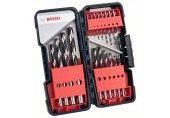 BOSCH 18dílná sada spirálových vrtáků HSS PointTeQ ToughBox 2608577350 BOSCH 18dílná sada spirálových vrtáků HSS PointTeQ ToughBox 2608577350
