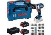 BOSCH GSB 18V-110 C PROFESSIONAL Sada nářadí, 2× 5.0Ah + GAL + sada bitů 0615A500E0