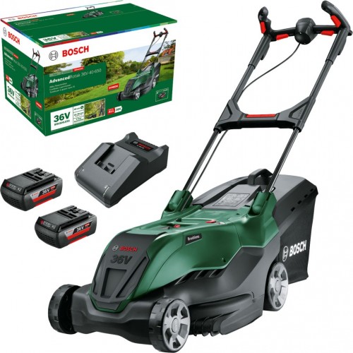 BAZAR BOSCH AdvancedRotak 36V-40-650 (2x2,0 Ah) Aku rotační sekačka, 40 cm 06008B9F01PO SERVISE, NEPOUŽITÉ!!