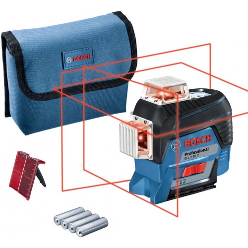 BOSCH GLL 3-80 C Professional Liniový laser 0601063R00