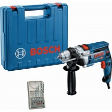 BOSCH GSB 16 RE PROFESSIONAL Příklepová vrtačka + sada vrtáků 060114E501