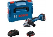 BOSCH GWS 18V-10 P PROFESSIOANL Úhlová bruska, 2x 5,0Ah, L-BOXX 06019J4101