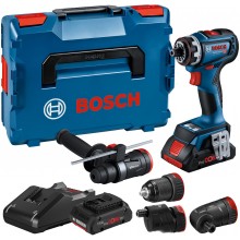 BOSCH GSR 18V-90 FC Vrtací šroubovák, 2x 4,0Ah, GAL 18V-40, L-BOXX 136 06019K6200