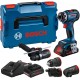 BOSCH GSR 18V-90 FC Vrtací šroubovák, 2x 4,0Ah, GAL 18V-40, L-BOXX 136 06019K6200