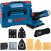 BOSCH GSS 12V-13 Akumulátorová vibrační bruska, L-BOXX 136 06019L0001