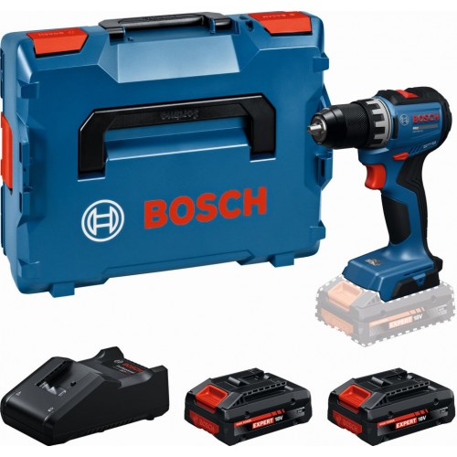 BOSCH GSR18V-52 PROFESSIONAL Aku vrtací šroubovák, 2× EXBA18V-40 - 4,0Ah, L-BOXX 06019S002C BOSCH GSR18V-52 PROFESSIONAL Aku vrtací šroubovák, 2× EXBA18V-40 - 4,0Ah, L-BOXX 06019S002C