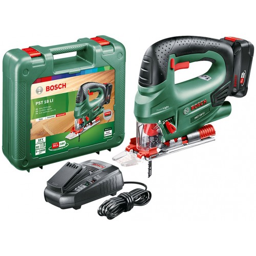 BOSCH PST 18 LI Akumulátorová kmitací pila (1x2,5 Ah) 0603011023