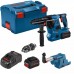 BOSCH GBH 18V-28 CF Vrtací kladivo SDS-Plus, GDE 18V-16, L-BOXX, 2x 8.0Ah 0611921003